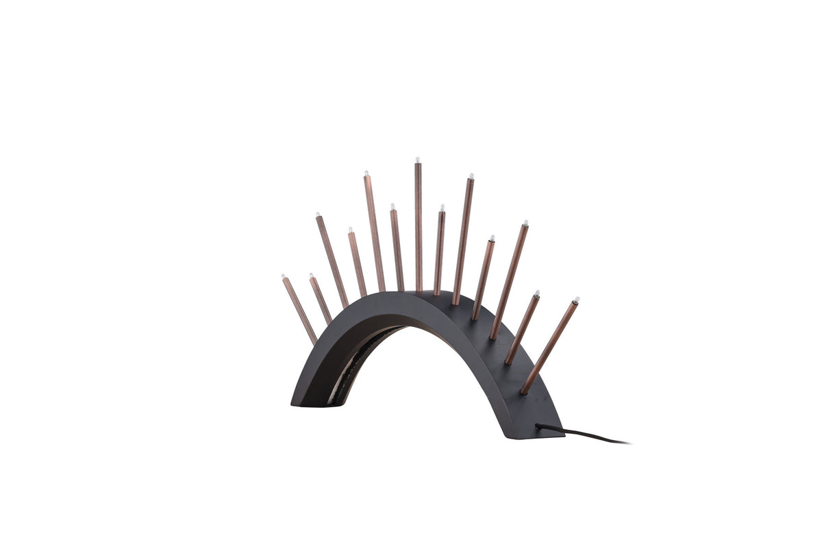 Björnrike Tischlampe in Schwarz präsentiert im Onlineshop von KAQTU Design AG. Tischleuchte ist von Venture Home