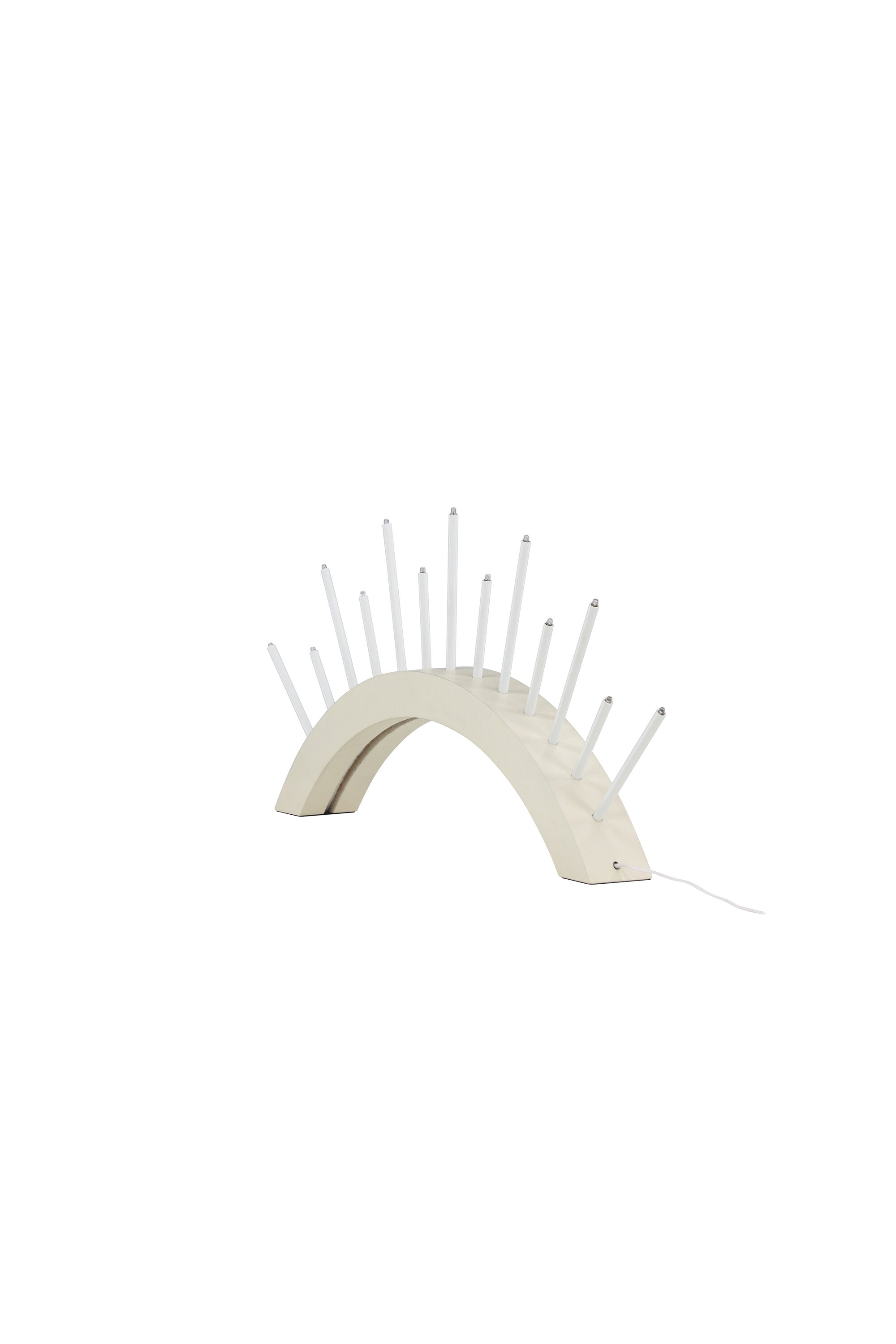 Björnrike Tischleuchte in Beige/Weiss präsentiert im Onlineshop von KAQTU Design AG. Tischleuchte ist von Venture Home