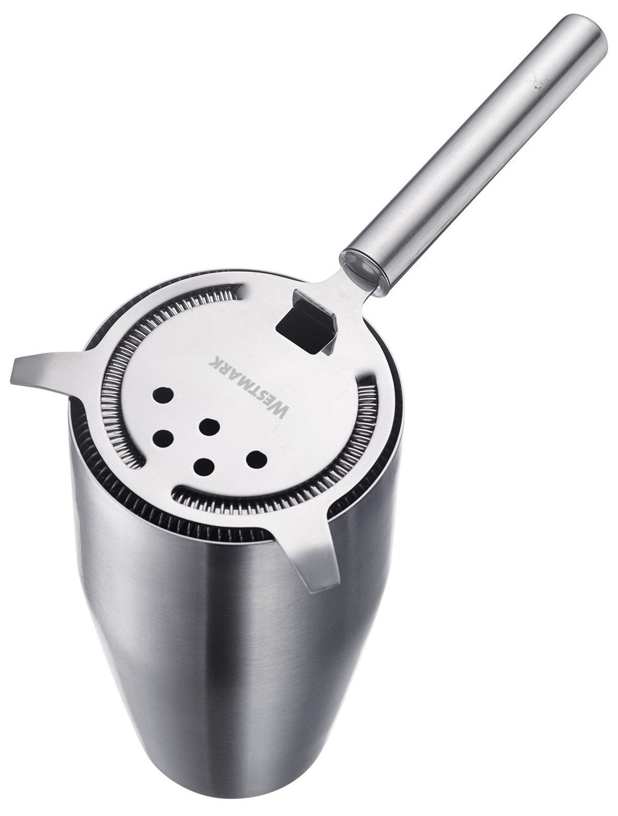 Barsieb Judy von Westmark, 8 cm, aus Edelstahl. Ideal für präzises Abseihen von Cocktails und Mixgetränken. Hochwertige Verarbeitung.