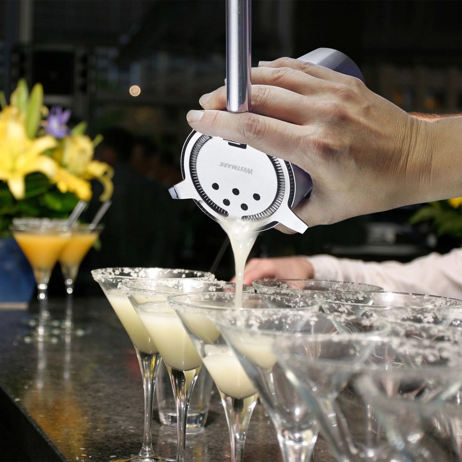 Bar screen Judy, D8cm, stainless steel