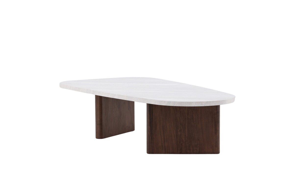 Grönvik Sofatisch in Hellgrau/ Mokka präsentiert im Onlineshop von KAQTU Design AG. Beistelltisch ist von Venture Home