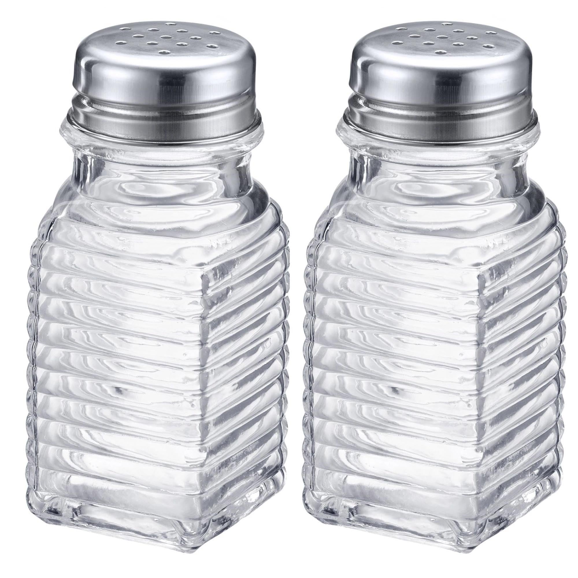 Entdecken Sie das 2-tlg. Set Universalstreuer Porto von Westmark. Hochwertige Glasstreuer mit Edelstahl-Deckel für Gewürze, Zucker und Salz. Stilvoll und funktional!