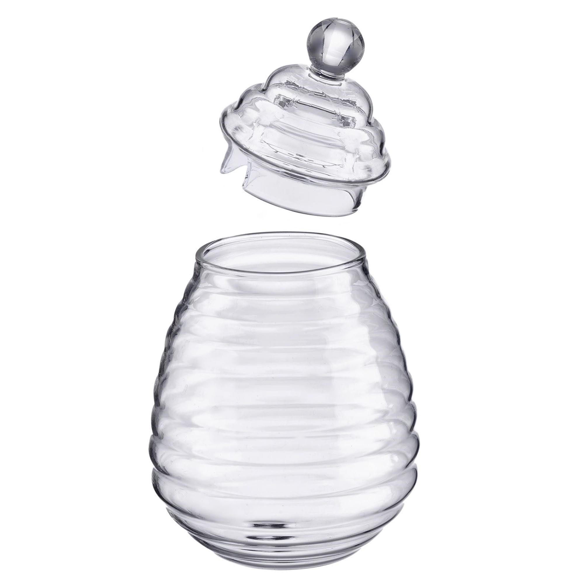 Honigtopf Melli von Westmark: Stilvoller Honigbehälter mit Deckel und Löffel, perfekt für den Frühstückstisch und die Küche.