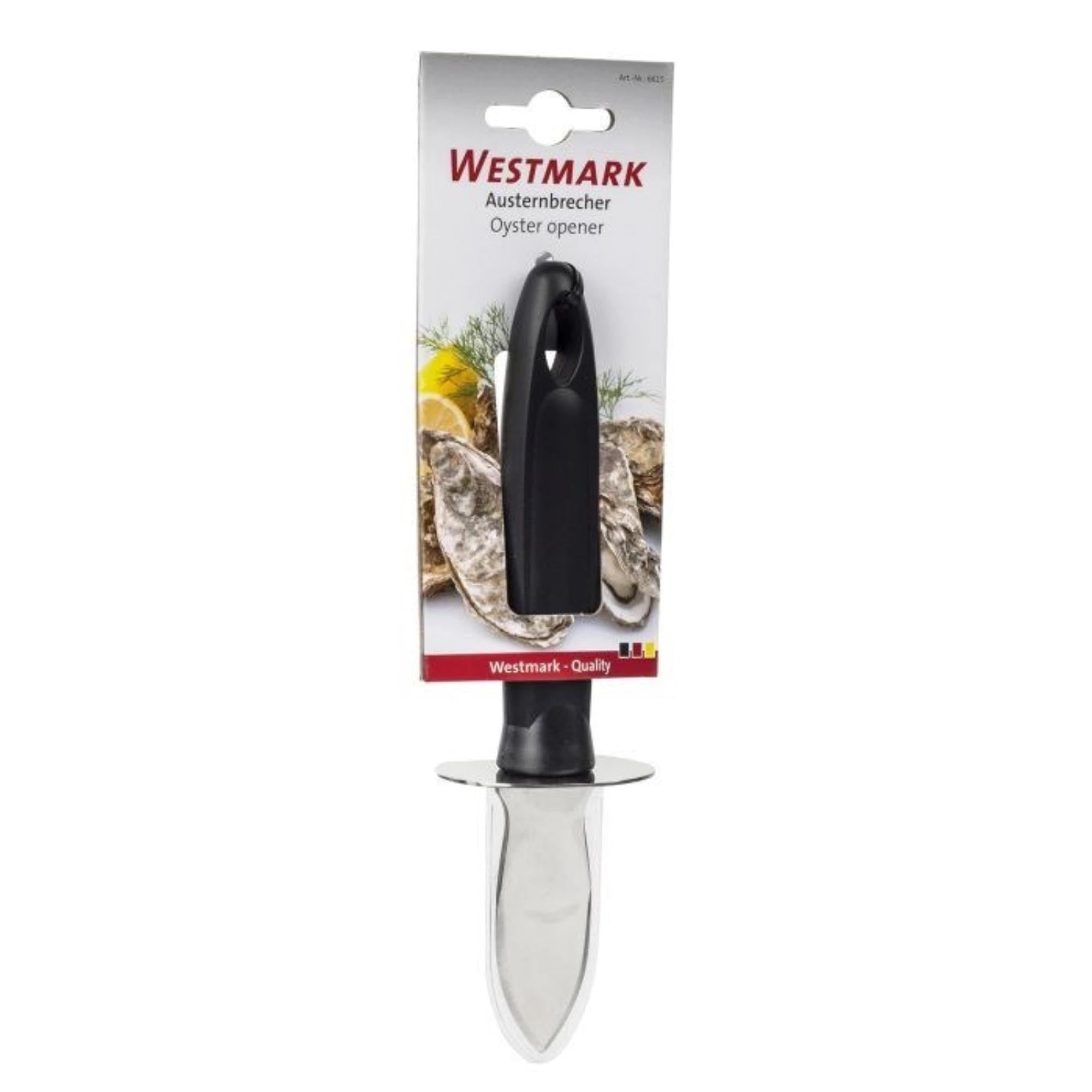 Robuster Austernbrecher von Westmark, ideal für einfaches Öffnen von Austern. Ergonomisch, langlebig und hochwertig verarbeitet.
