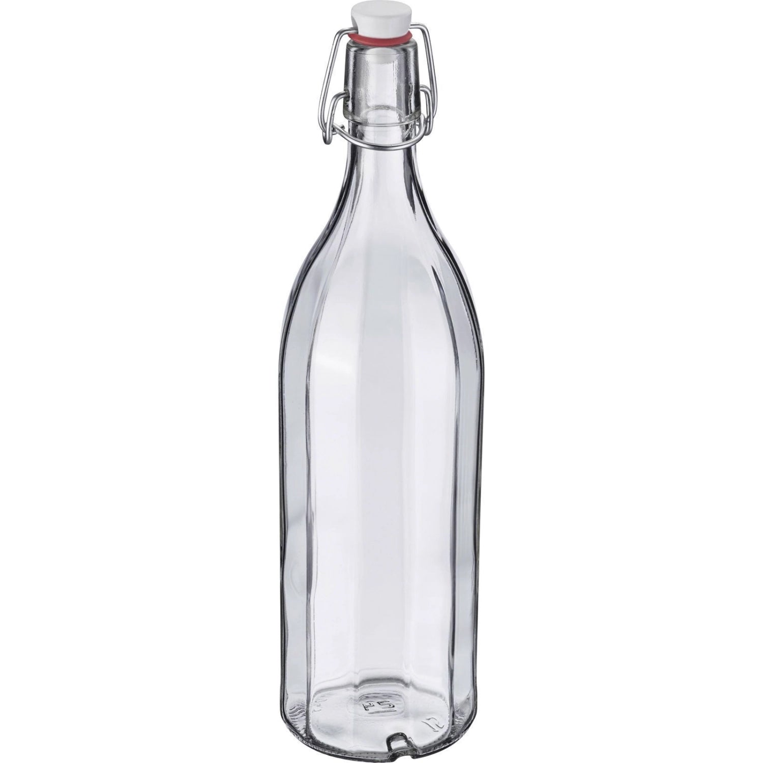 Bouteille à bouchon pivotant, polygonale, 1 l