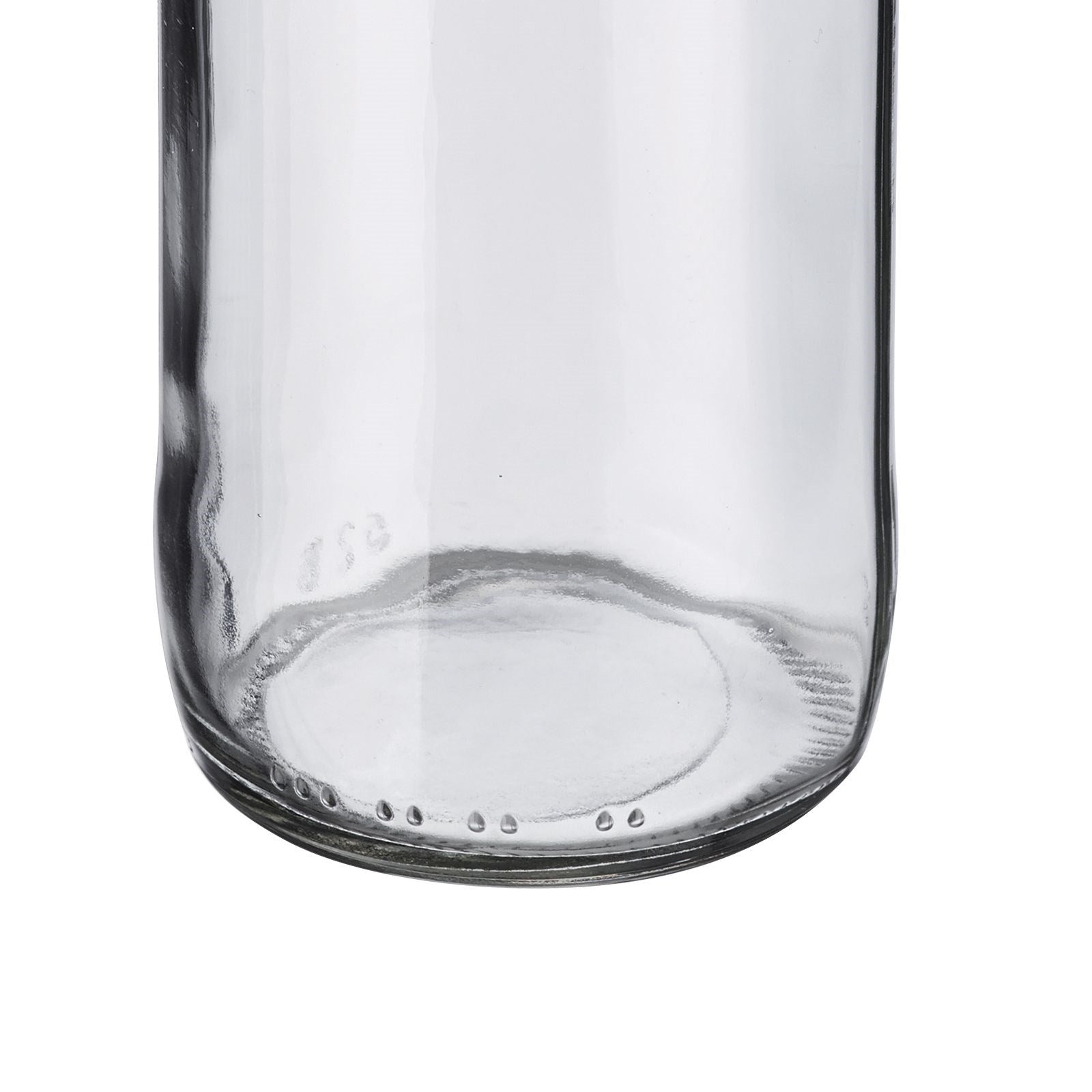 Runde 500ml Flasche von Westmark, ideal für Milch und Saft. Praktisch, hygienisch und perfekt für den täglichen Einsatz.