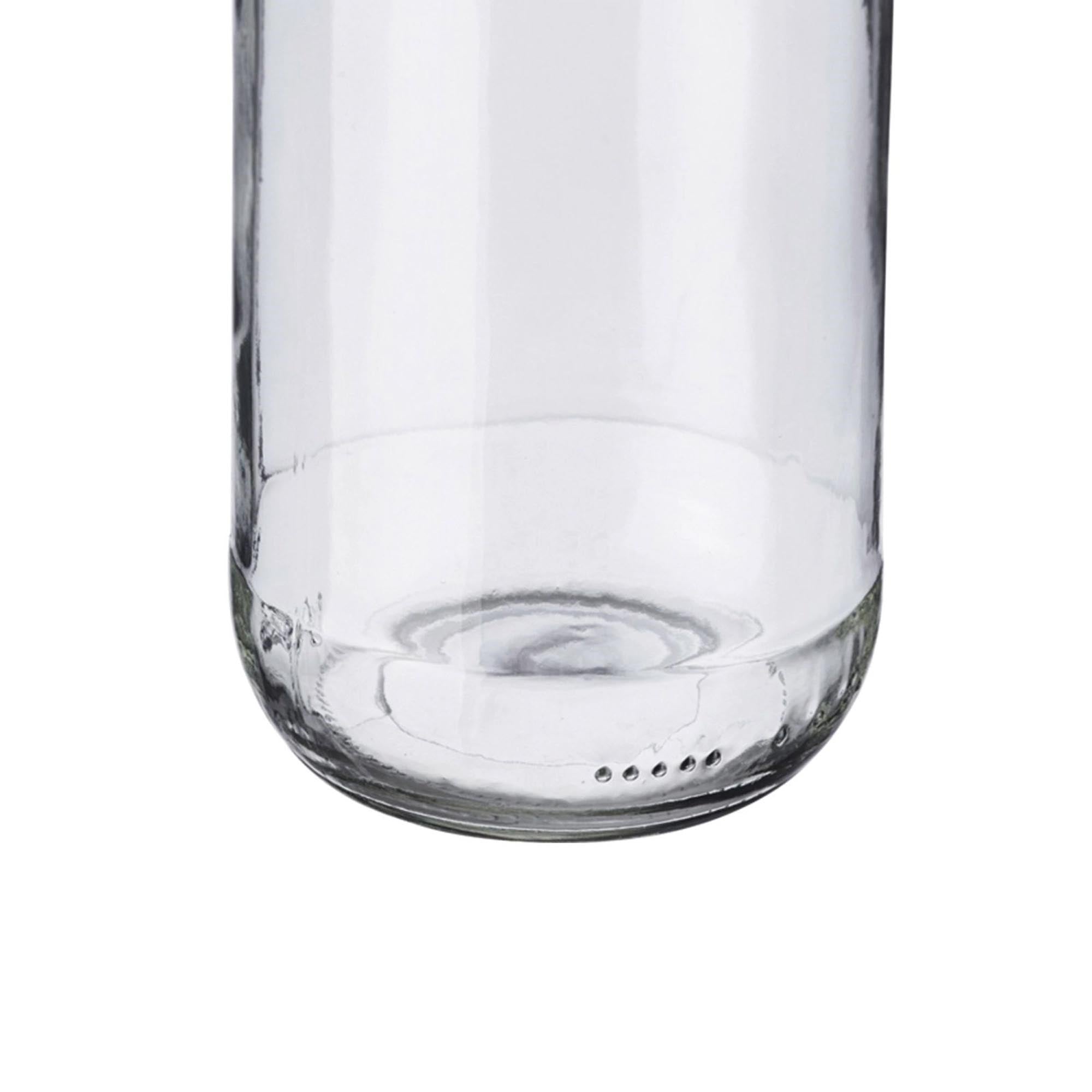 Runde 1-Liter-Flasche von Westmark, ideal für Milch und Saft, stilvolles Design, praktisch und vielseitig einsetzbar.