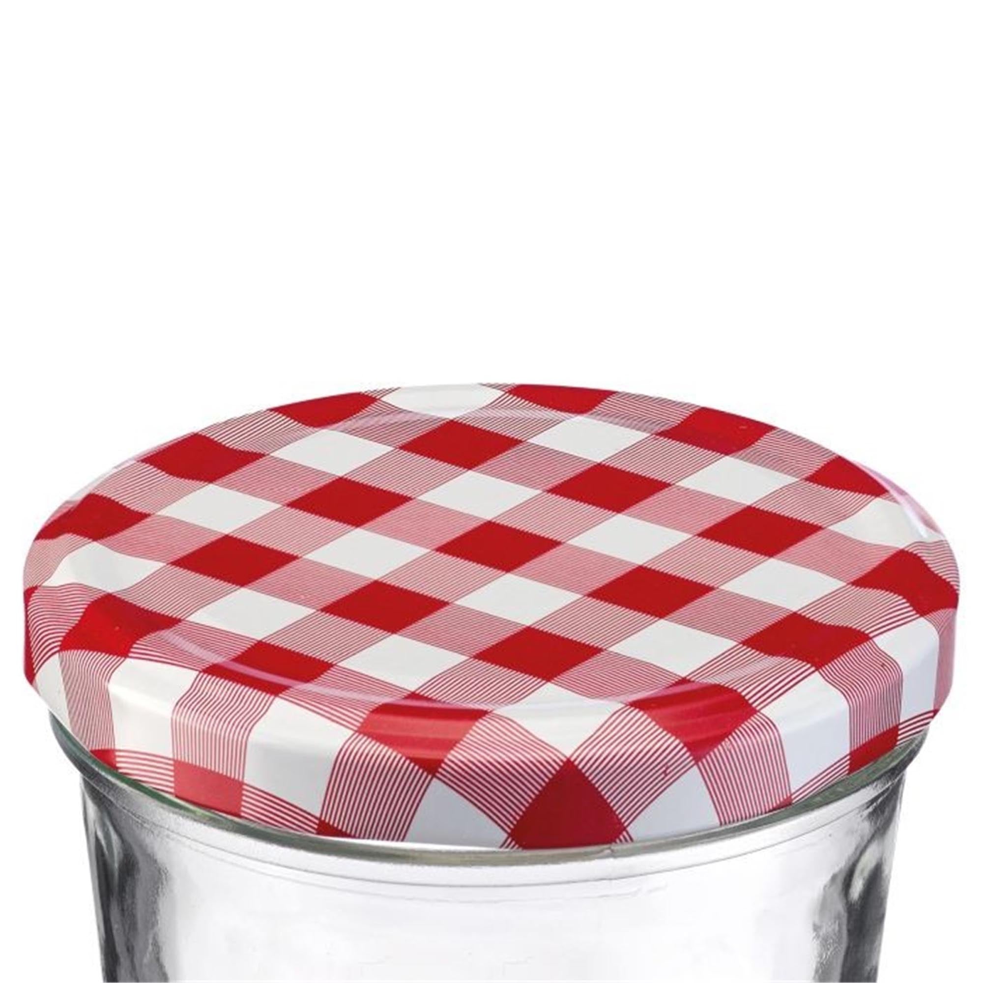 Set aus 6 Gläsern à 230ml, ideal für Wurst und Sturz, mit 82mm Durchmesser, von Westmark, perfekt für Konservierung.