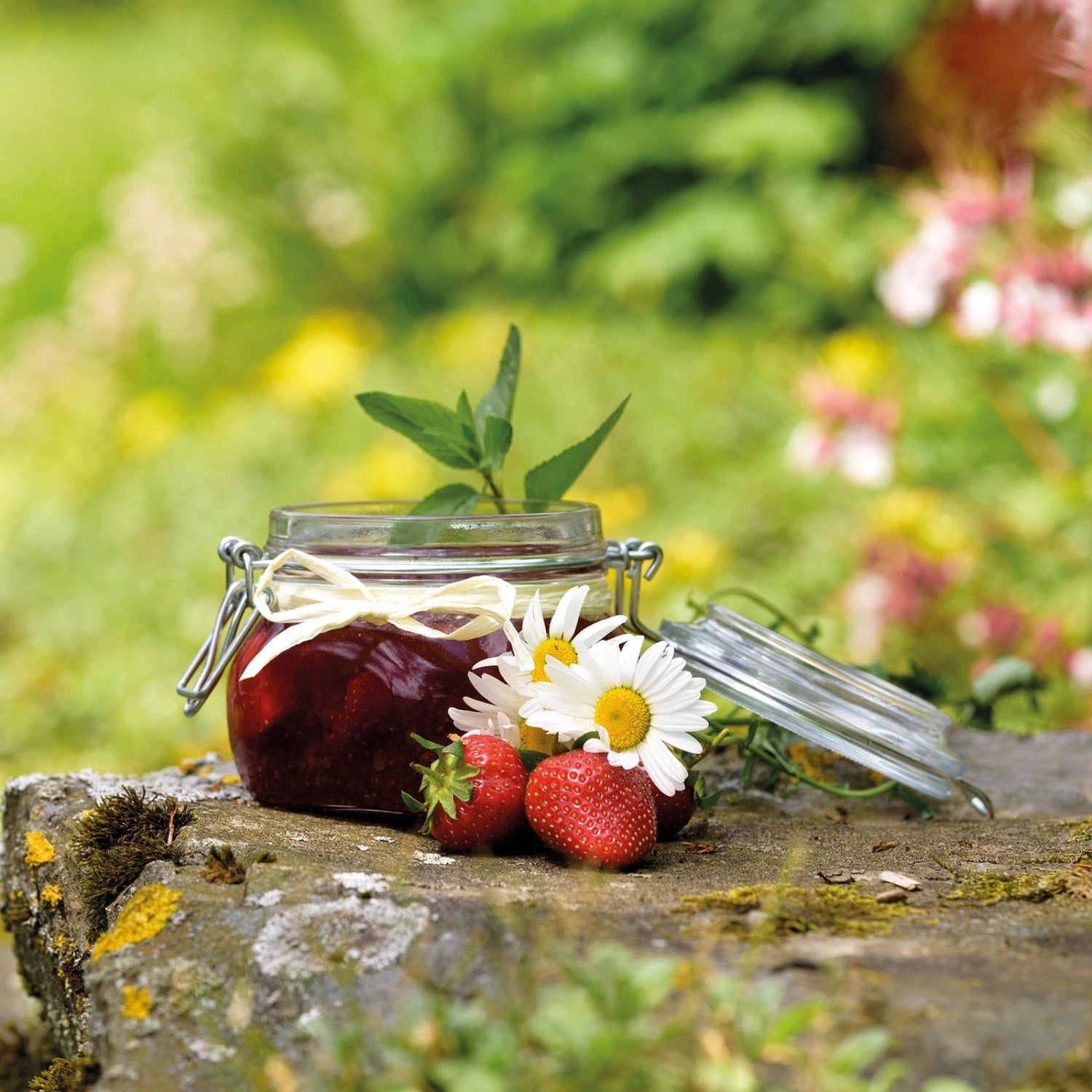 Drahtbügelglas 500ml, D90mm