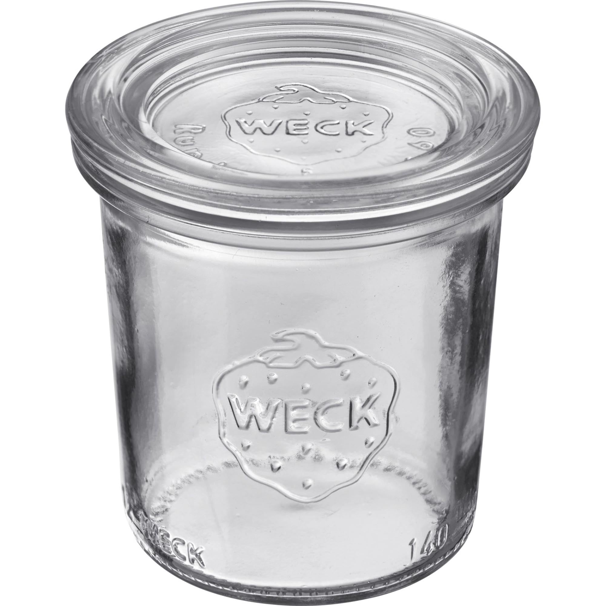 Entdecken Sie das Sturzglas Weck 140ml von Westmark – ideal für Marmelade, Gelee und Saucen. Hitzebeständig, geschmacksneutral und spülmaschinenfest!