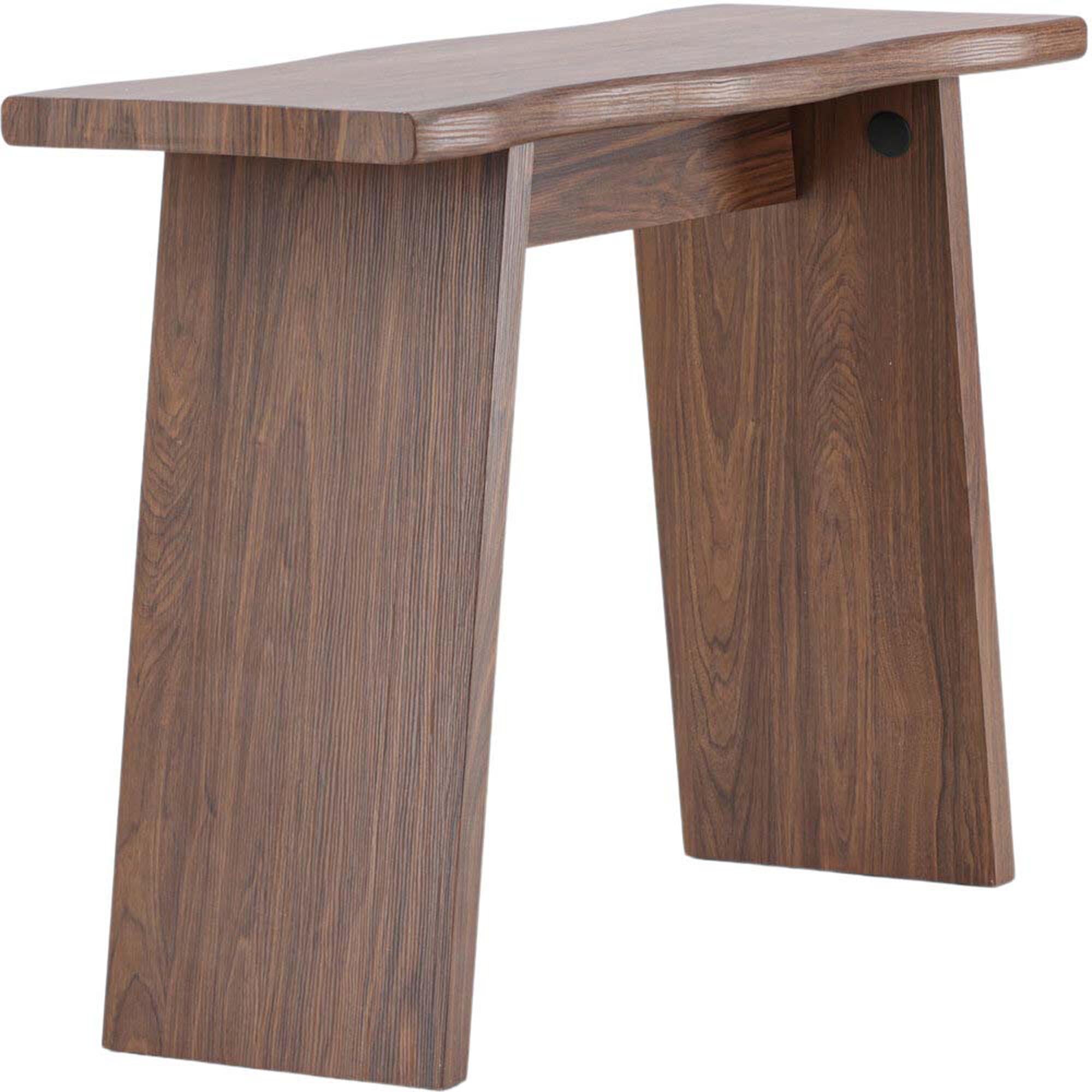 Stilvoller Kirkenes Schreibtisch von Venture Home in edlem Mokka.