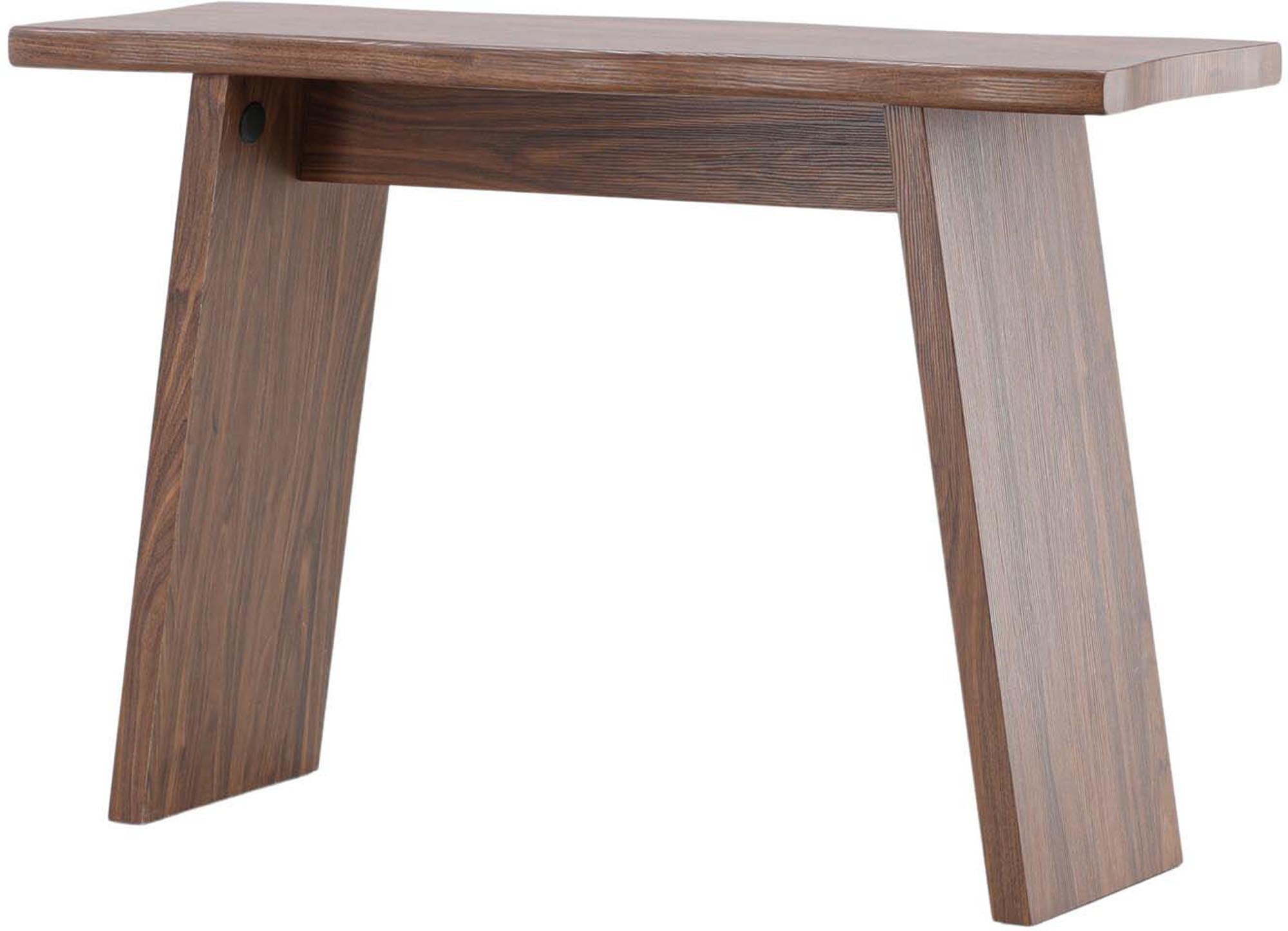 Stilvoller Kirkenes Schreibtisch von Venture Home, ideal für Home Office und kreative Projekte. Hochwertiges MDF, einzigartige Form.