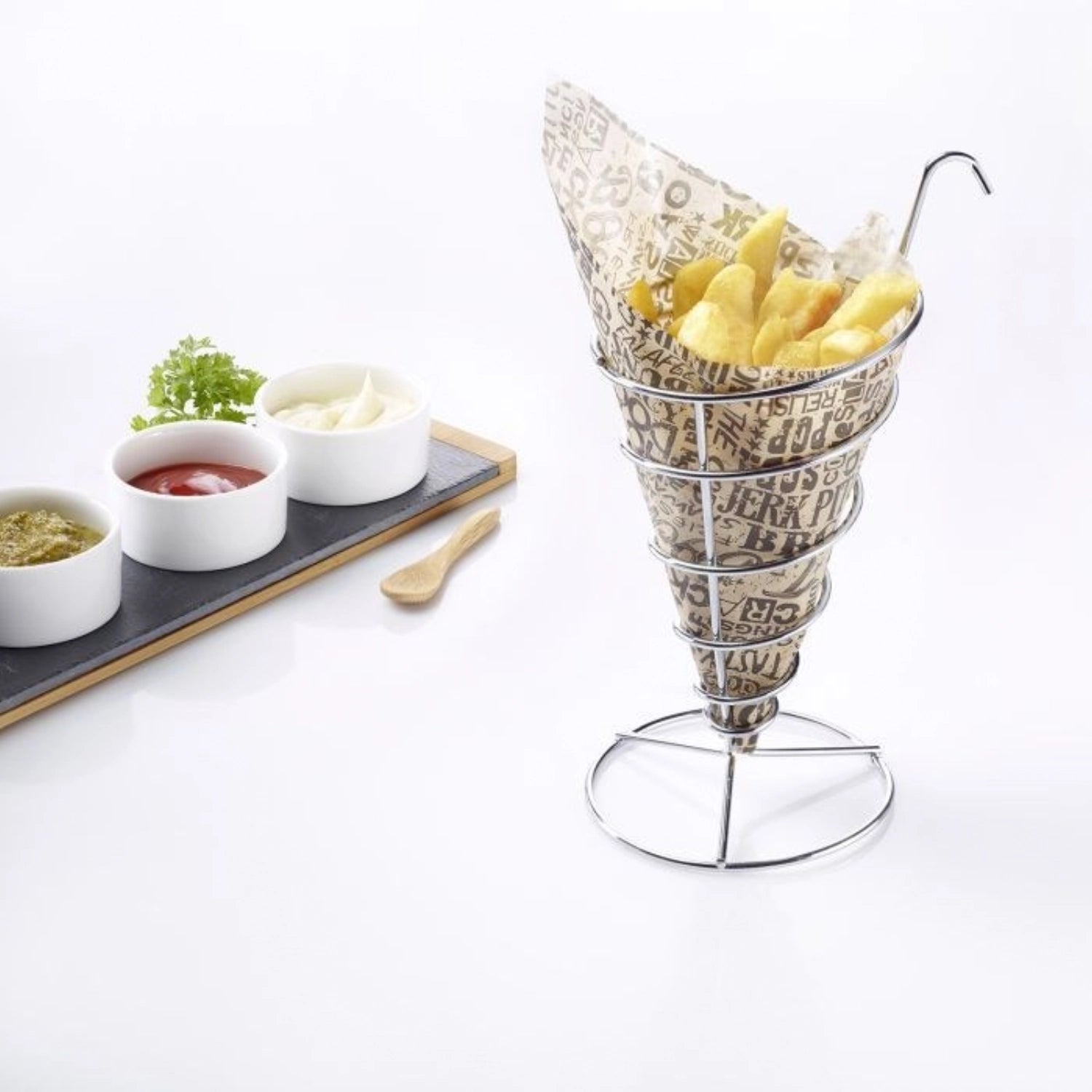Pommes-frites Ständer Tapas u. Friends, D12 x 21cm, sb