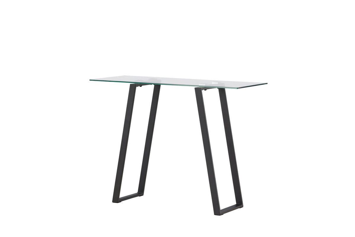 Horten Schreibtisch in Schwarz präsentiert im Onlineshop von KAQTU Design AG. Beistelltisch ist von Venture Home