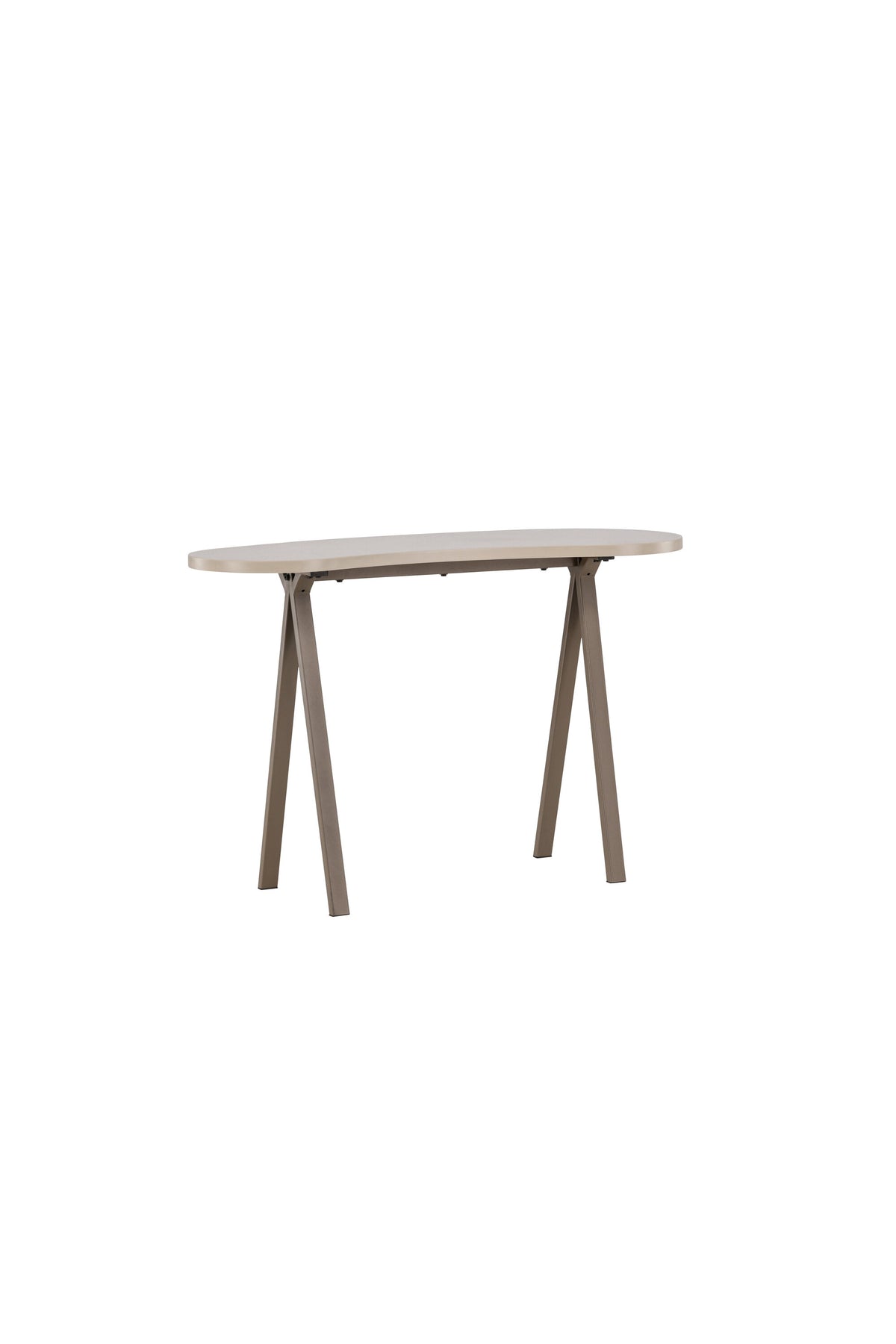 Holmestrand Tisch in Dunkelbraun/ Hellbraun präsentiert im Onlineshop von KAQTU Design AG. Schreibtisch ist von Venture Home