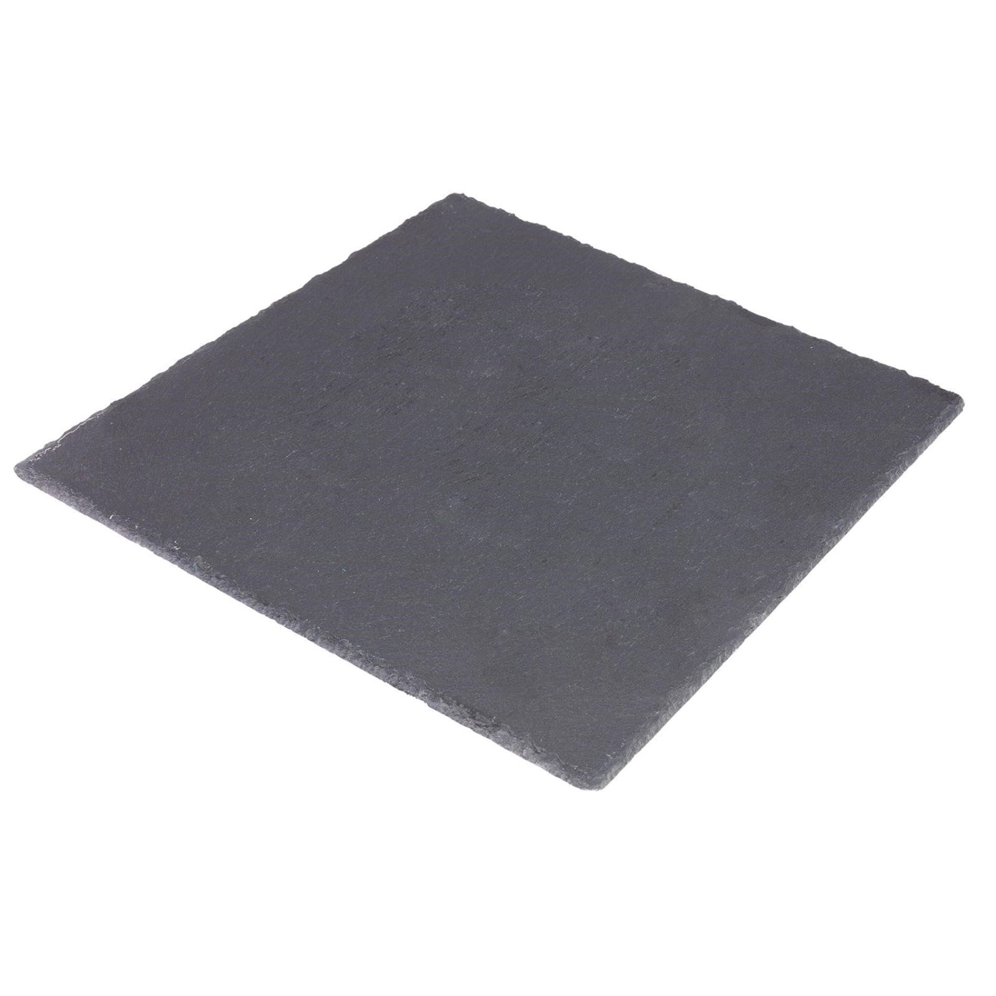 Entdecken Sie die elegante Naturschieferplatte Tapas u. Friends von Westmark (30 x 30 cm) – ideal für die Präsentation von Speisen, leicht zu reinigen und stilvoll!