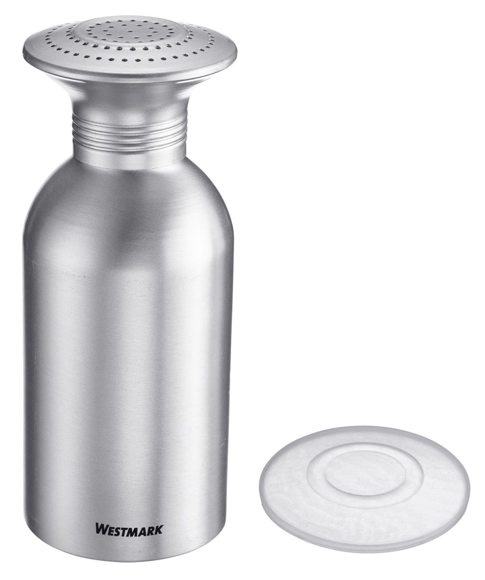 Robuster Salzstreuer aus Aluminium, 650ml, mit Omega-Deckel, perfekt für die Gastronomie, von Westmark.