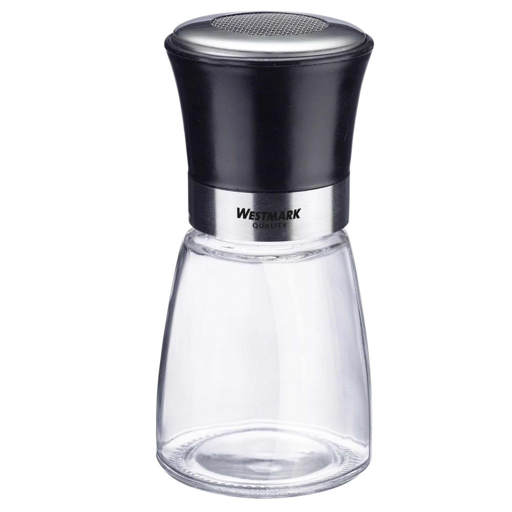 Entdecken Sie den Puderzuckerstreuer Blacky von Westmark: elegantes Design, präzises Dosieren und einfache Reinigung für Ihre Küche.