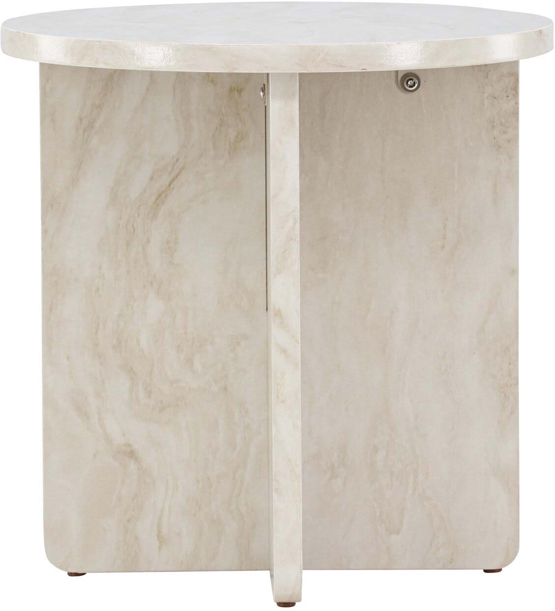 Ålesund Beistelltisch in Beige präsentiert im Onlineshop von KAQTU Design AG. Beistelltisch ist von Venture Home