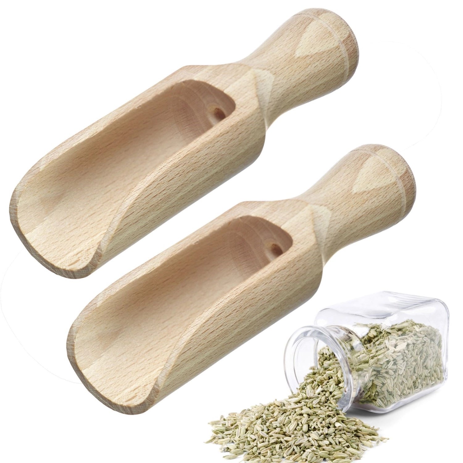 2er Set Gewürzschaufeln Maxi 12ml 10.5x2.9x2.1cm