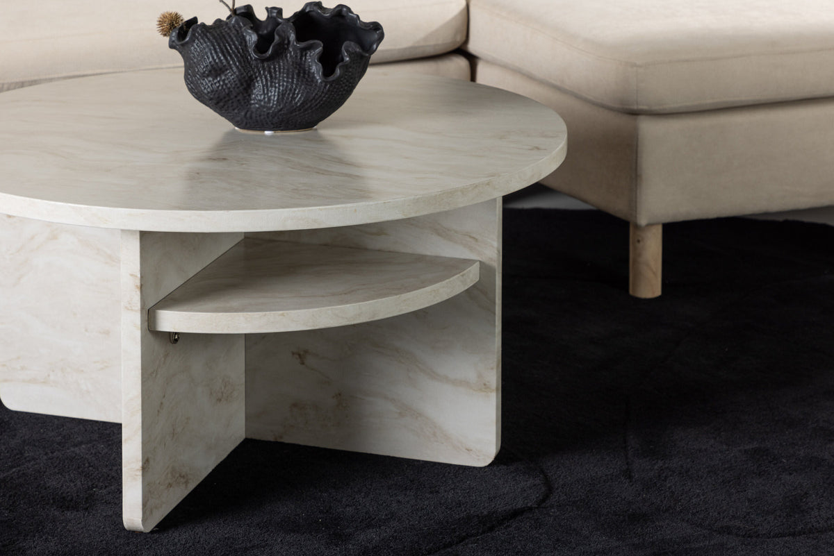 Ålesund Beistelltisch in Beige präsentiert im Onlineshop von KAQTU Design AG. Beistelltisch ist von Venture Home