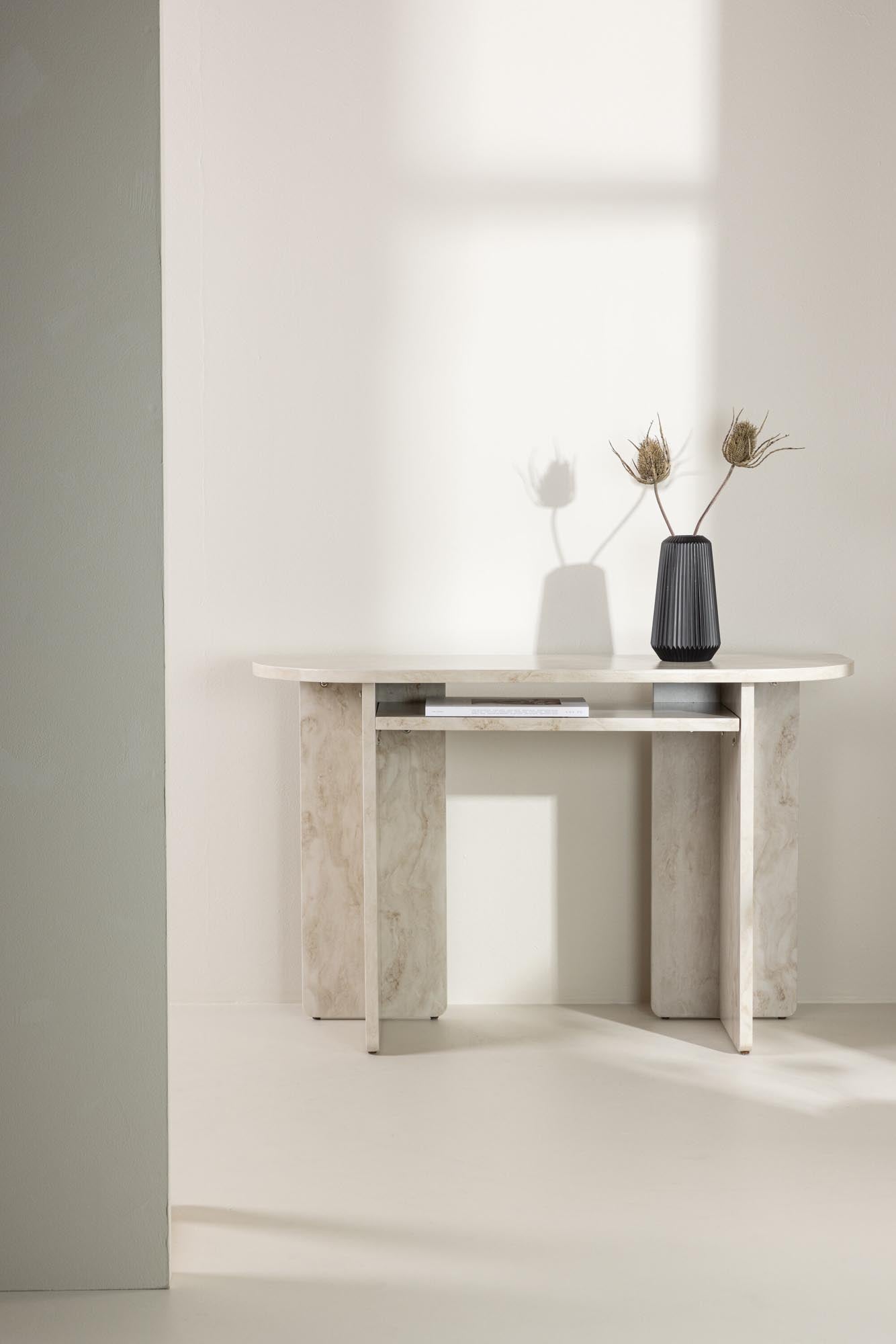 Ålesund Beistelltisch: Minimalistisches Design trifft Funktionalität.