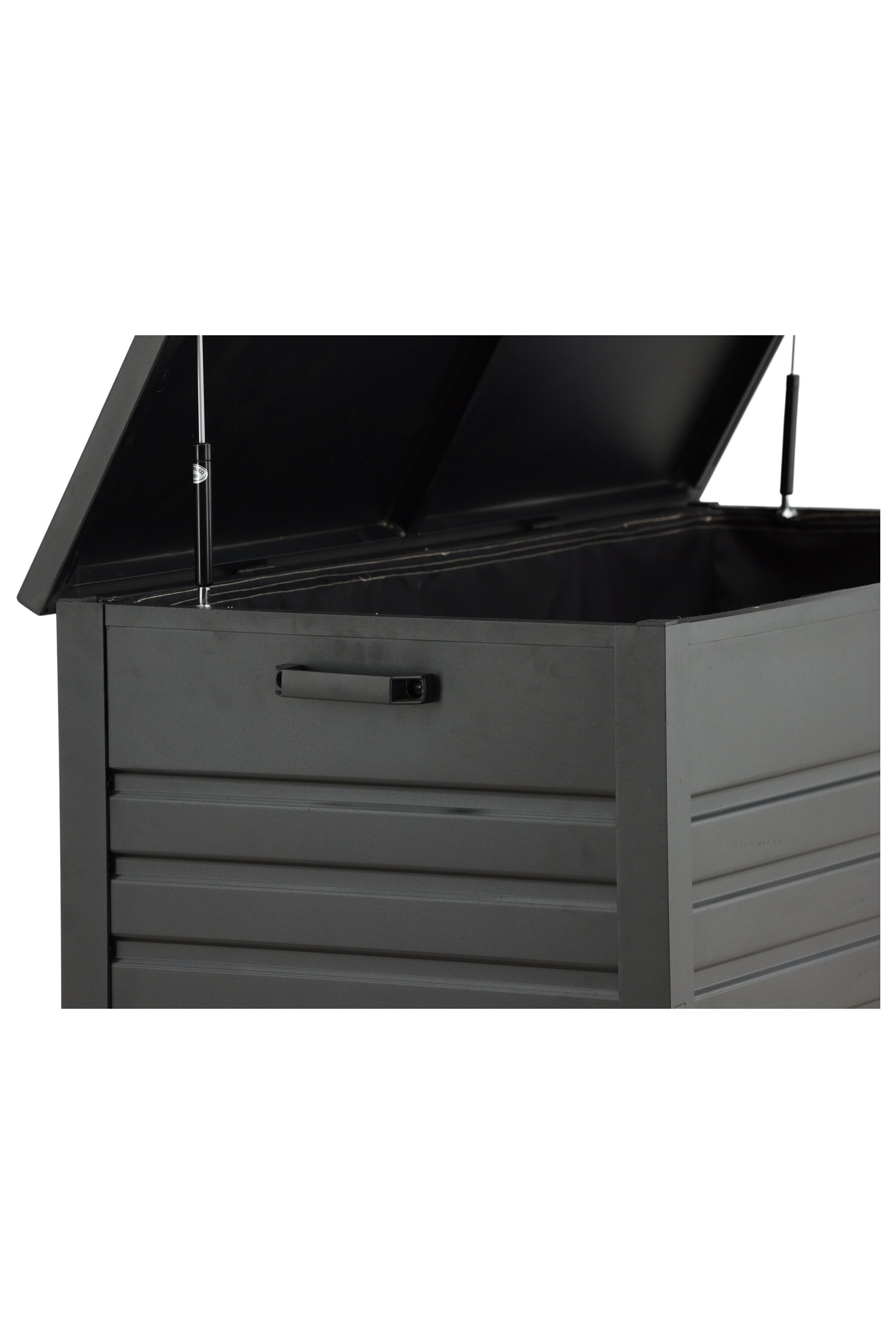 Die Elsa Kissenbox von Venture Home bietet stilvolle Aufbewahrung für Kissen und Gartenutensilien, praktisch und elegant zugleich.