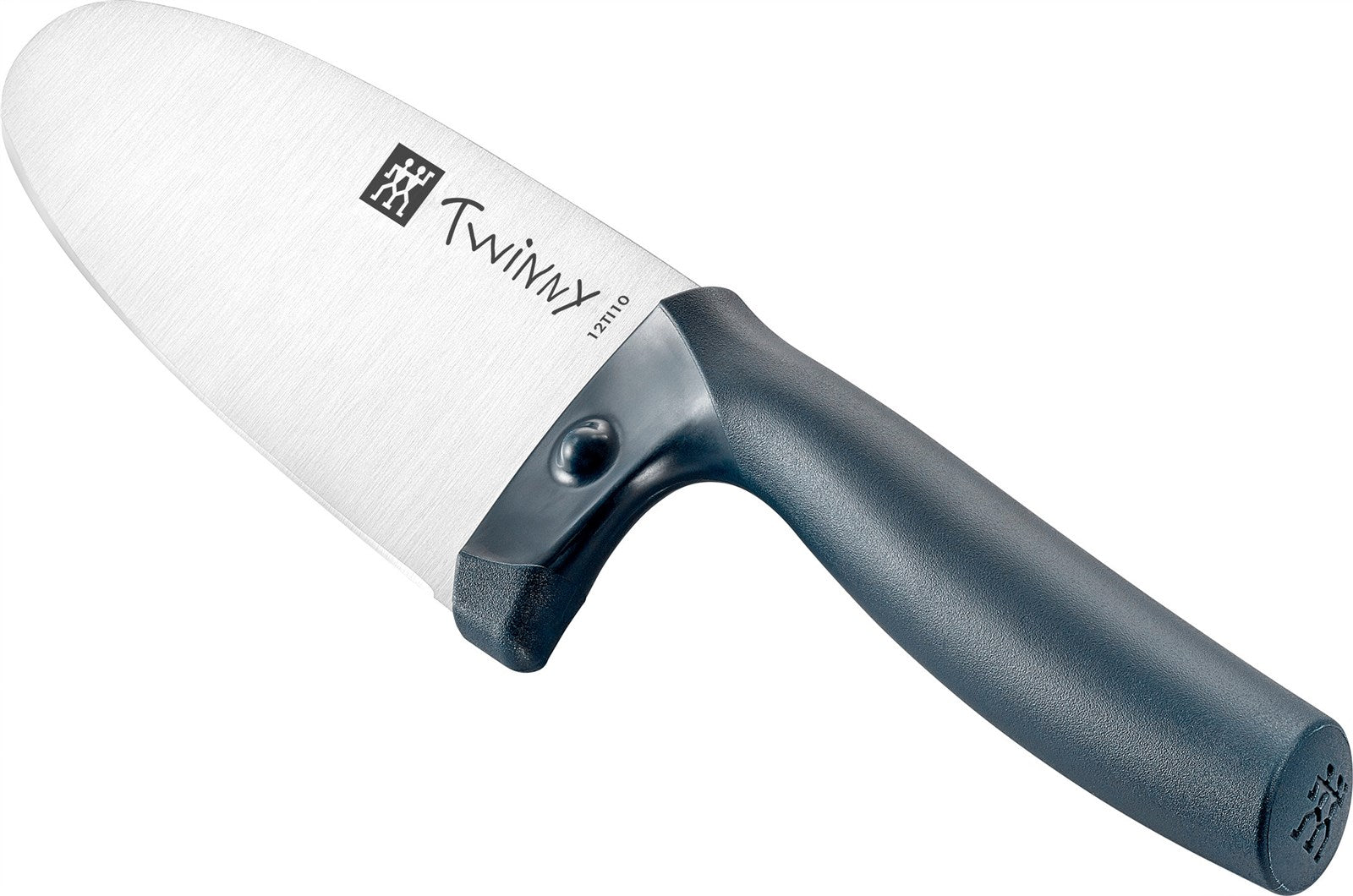Das Zwilling Twinny Kinderkochmesser, 10 cm, blau, ist perfekt für Kinder, sicher und fördert das Kochen mit Spass und Kreativität.