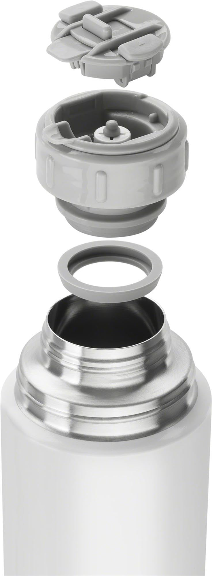 Thermo Vacuum Bottle, 1,000 ml, silver-white