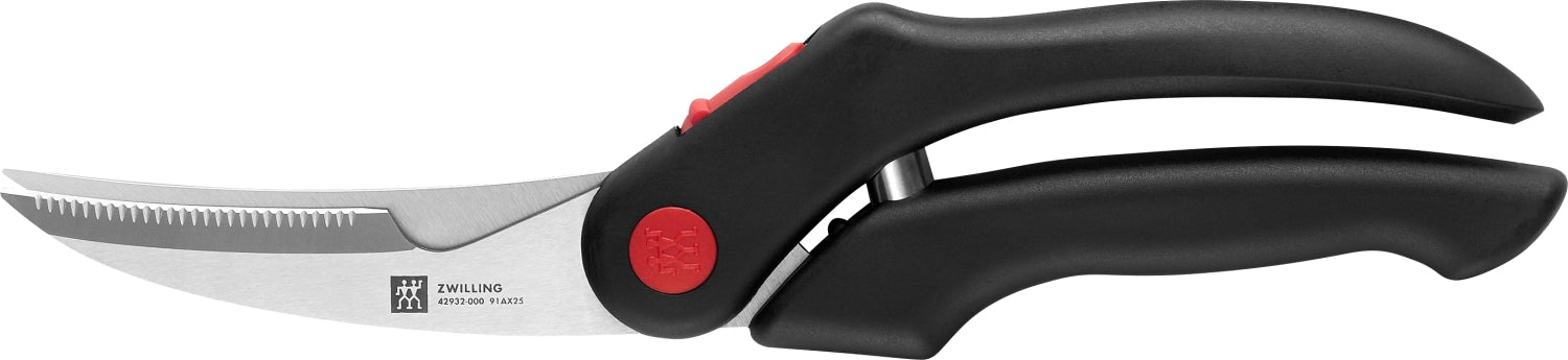 Forbici di pollame, nero, 25 cm