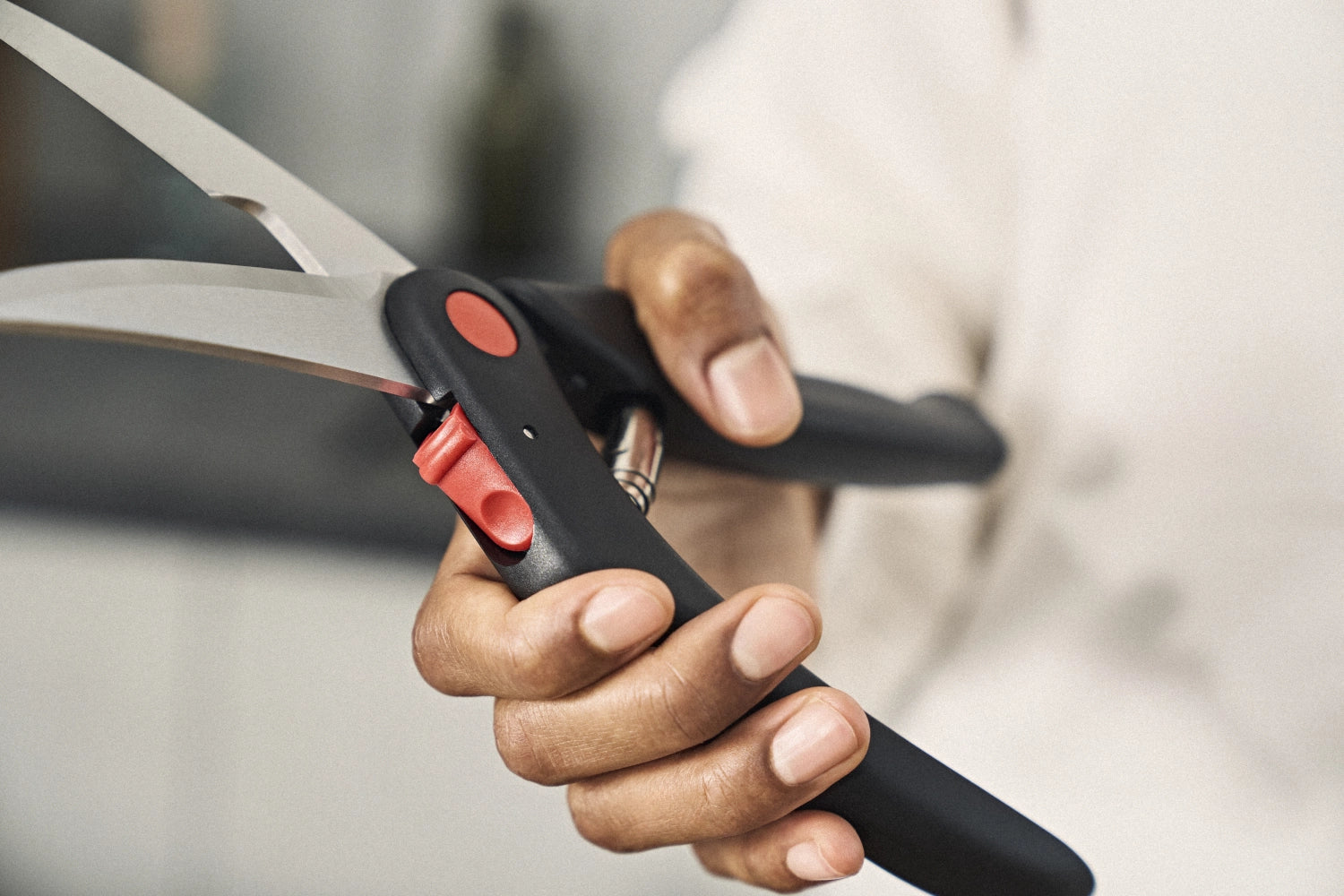 Forbici di pollame, nero, 25 cm