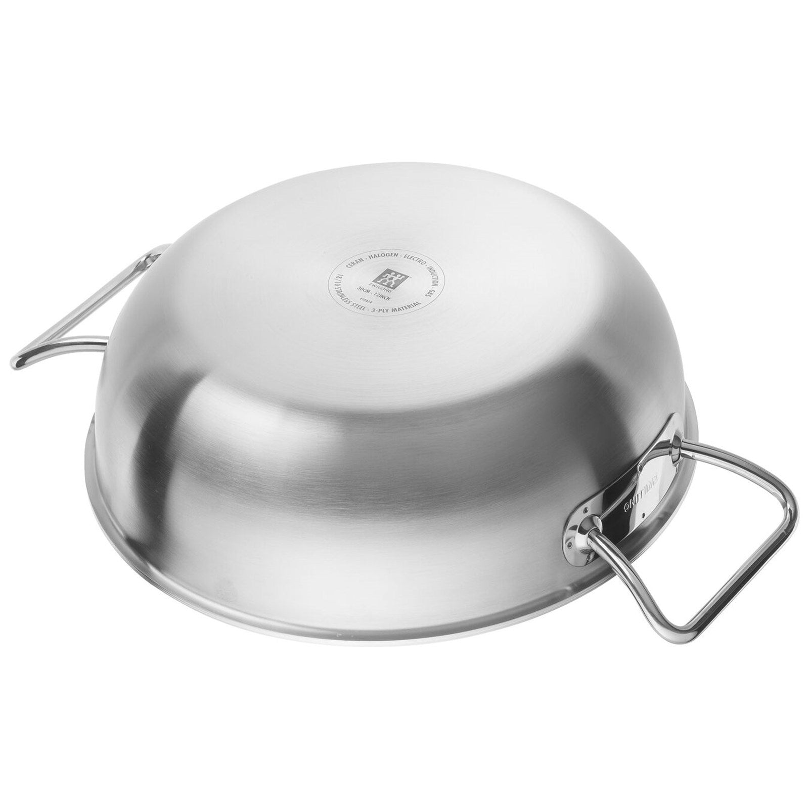 ZWILLING Pro Wok, 30 cm: Robuster Edelstahl-Wok für asiatische Küche, bietet optimale Hitzeverteilung und vielseitige Einsatzmöglichkeiten.