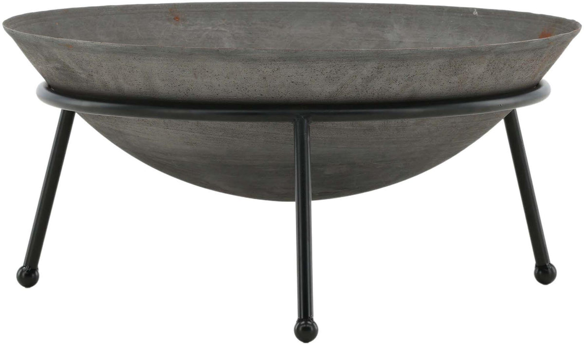 Bastian Feuerschale in Schwarz präsentiert im Onlineshop von KAQTU Design AG. Feuerschale ist von Venture Home