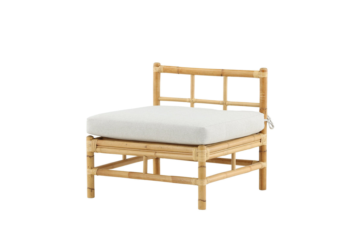 Cane Mittelteil Sofa in Natur präsentiert im Onlineshop von KAQTU Design AG. Lounge Sofa ist von Venture Home