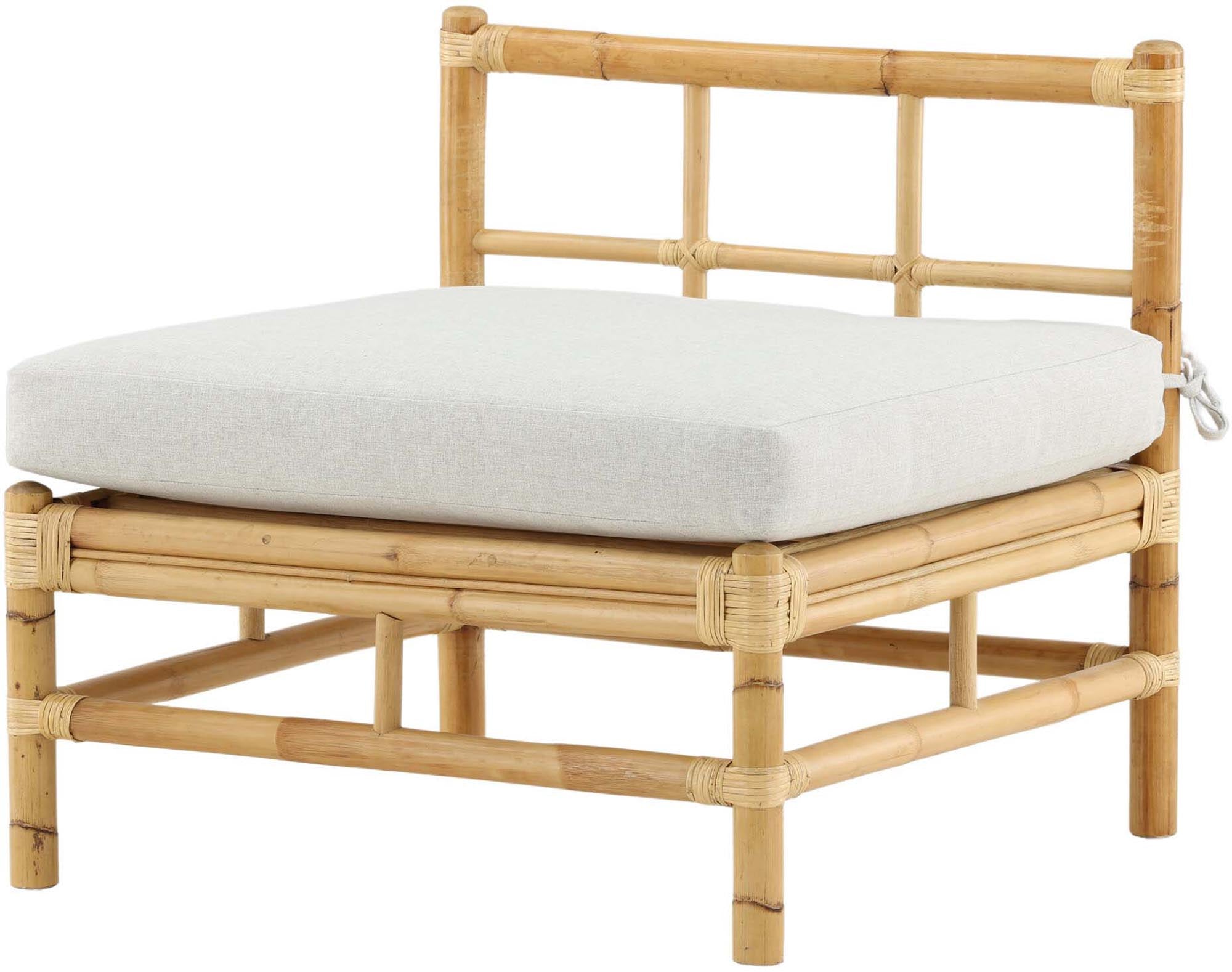 Cane Mittelteil Sofa von Venture Home: Stilvolles Rattan-Sofa für entspannte Momente im Freien. Ideal für Garten und Terrasse.