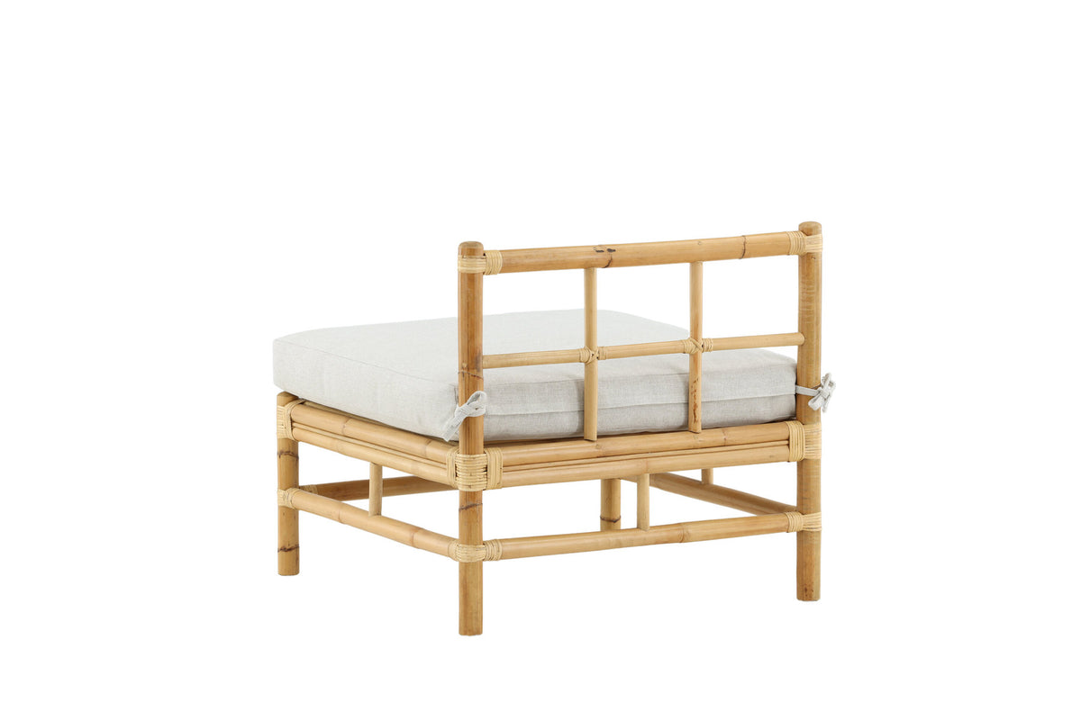 Cane Mittelteil Sofa in Natur präsentiert im Onlineshop von KAQTU Design AG. Lounge Sofa ist von Venture Home