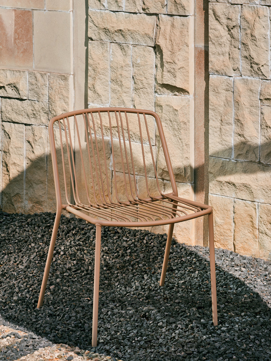 Bris BRS02 - Stuhl, Set von 2 Stück in Blau präsentiert im Onlineshop von KAQTU Design AG. Gartenstuhl ist von Mdd