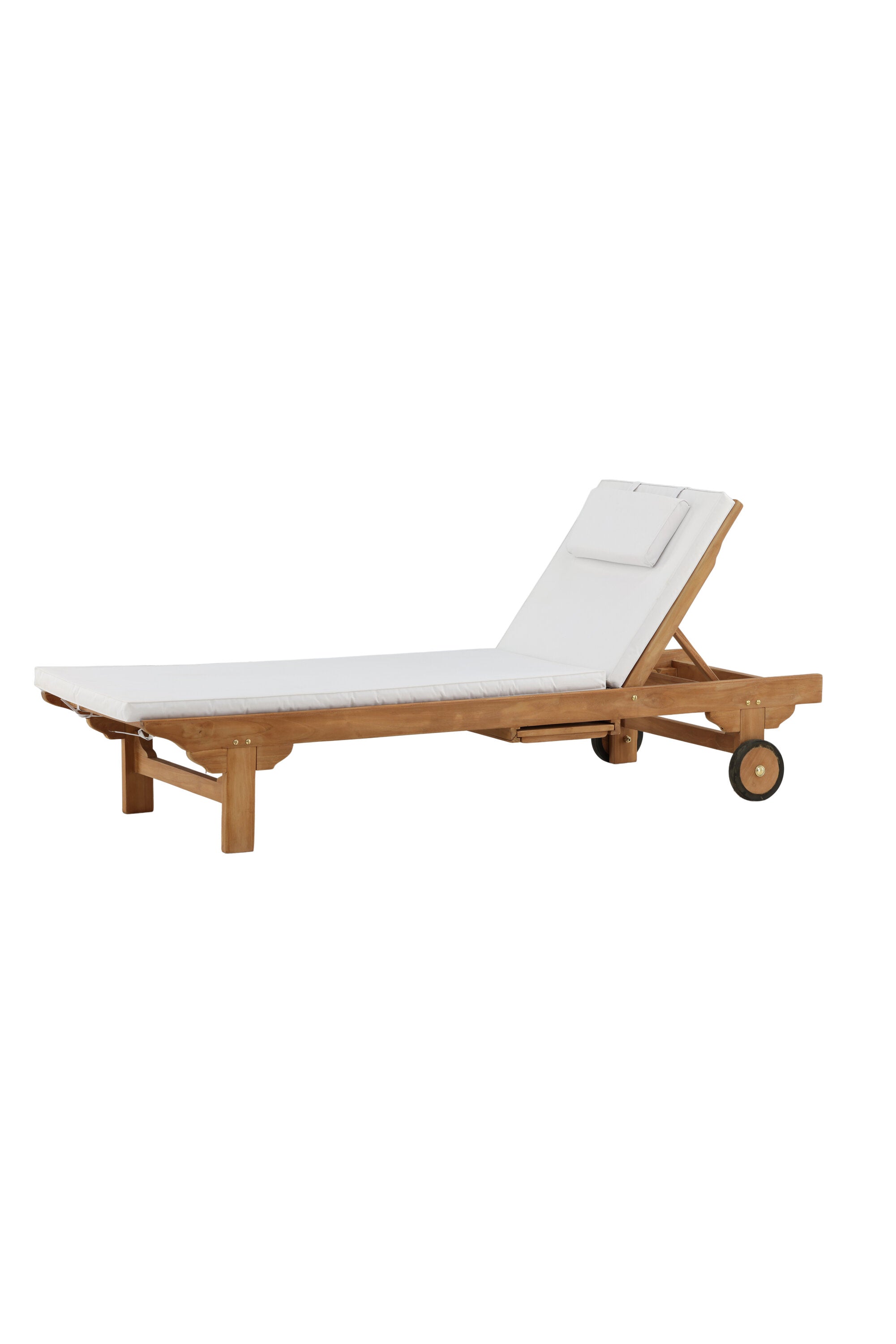 Ghana Sun Lounge in Natur präsentiert im Onlineshop von KAQTU Design AG. Liegestuhl ist von Venture Home