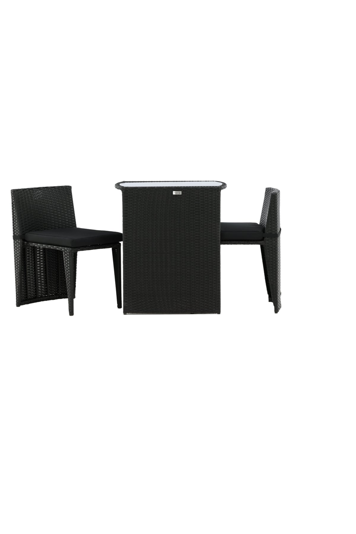 Savanna Café Outdoorset 66cm/2St. in Schwarz präsentiert im Onlineshop von KAQTU Design AG. Gartentischset ist von Venture Home