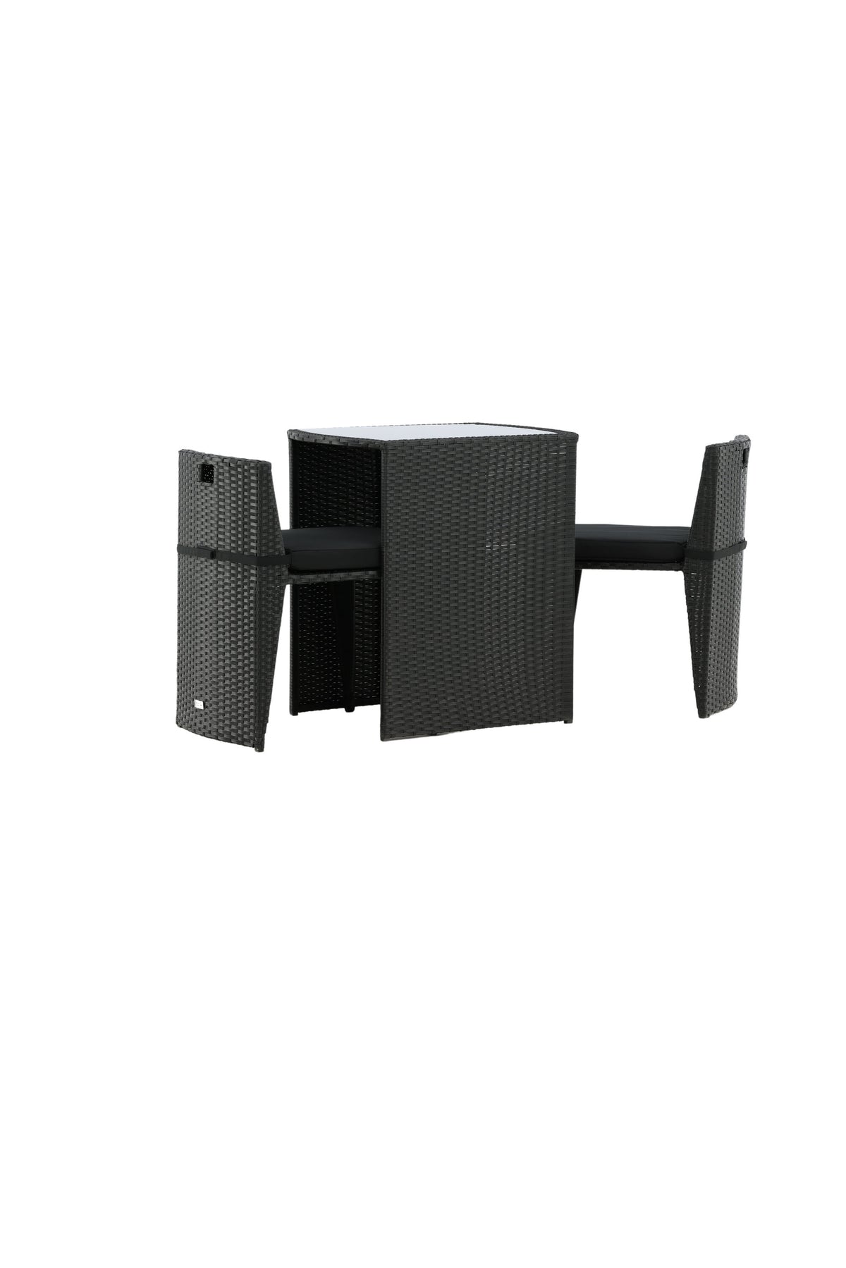 Savanna Café Outdoorset 66cm/2St. in Schwarz präsentiert im Onlineshop von KAQTU Design AG. Gartentischset ist von Venture Home
