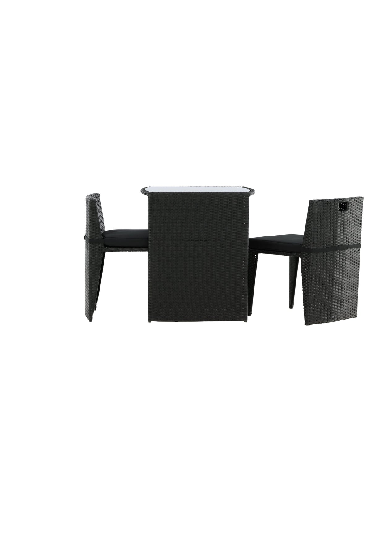 Savanna Café Outdoorset 66cm/2St. in Schwarz präsentiert im Onlineshop von KAQTU Design AG. Gartentischset ist von Venture Home