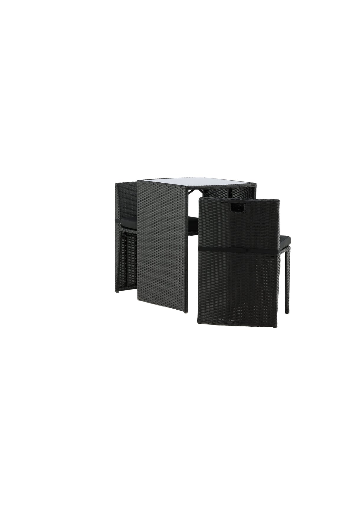 Savanna Café Outdoorset 66cm/2St. in Schwarz präsentiert im Onlineshop von KAQTU Design AG. Gartentischset ist von Venture Home