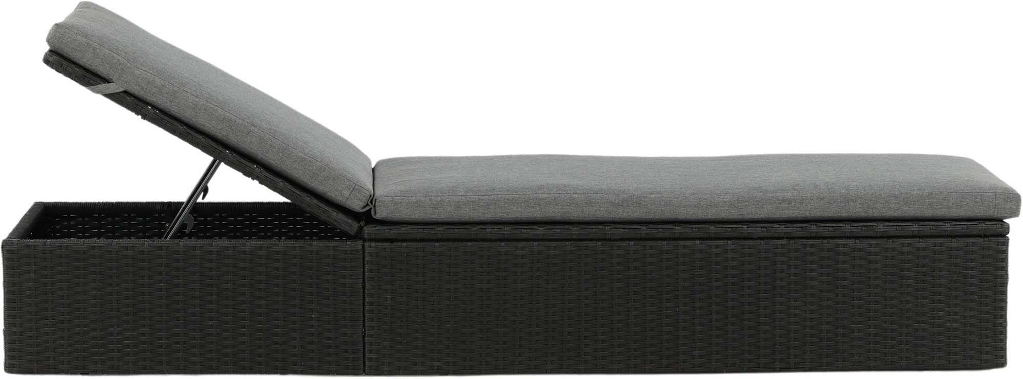 Genießen Sie Luxus und Komfort im Freien mit der Quad Sonnenlounge von Venture Home. Ideal für Terrasse und Garten, wetterfest und stilvoll.