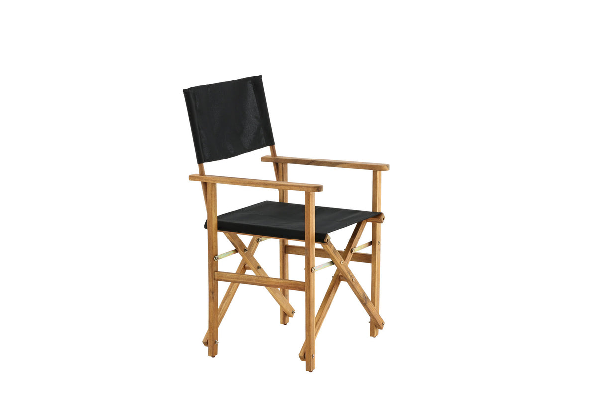 Marion Stuhl in Natur präsentiert im Onlineshop von KAQTU Design AG. Gartenstuhl mit Armlehnen ist von Venture Home