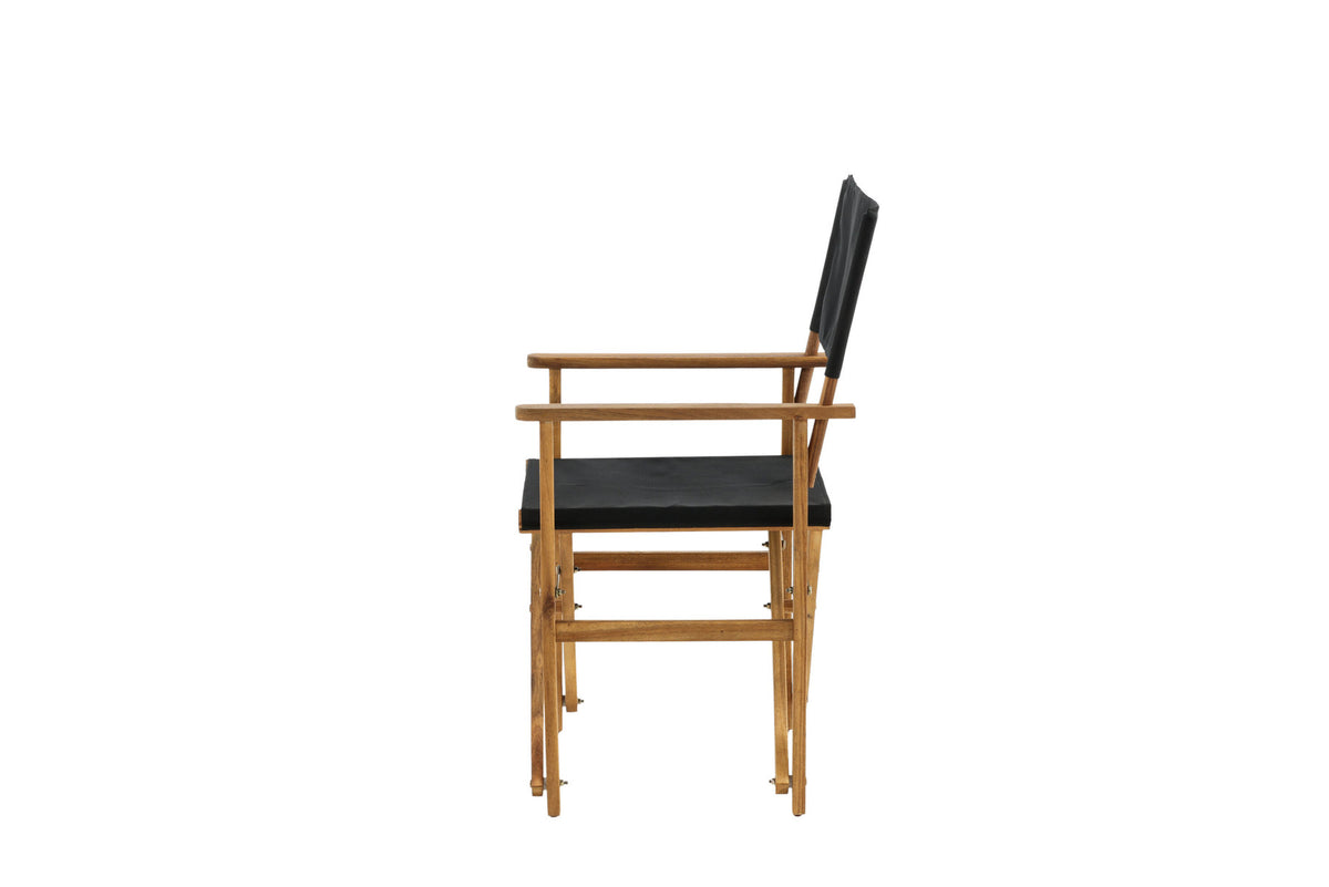 Marion Stuhl in Natur präsentiert im Onlineshop von KAQTU Design AG. Gartenstuhl mit Armlehnen ist von Venture Home