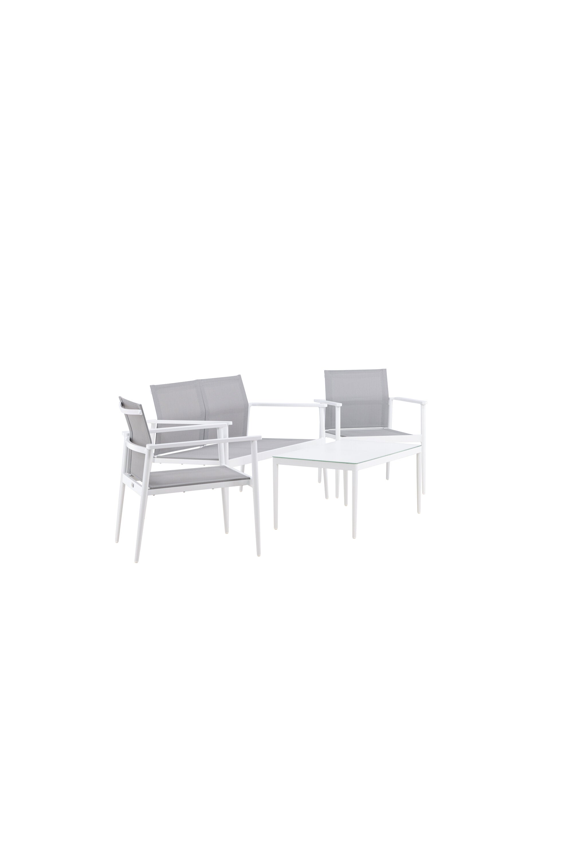 Break Sofa Outdoorset 90cm in Weiß präsentiert im Onlineshop von KAQTU Design AG. Loungeset ist von Venture Home