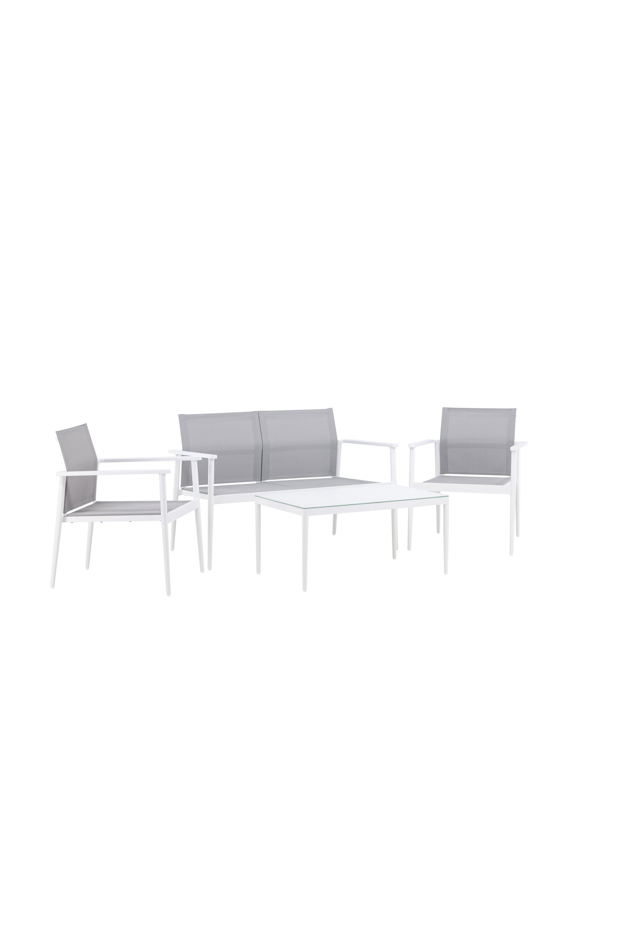 Break Sofa Outdoorset 90cm in Weiß präsentiert im Onlineshop von KAQTU Design AG. Loungeset ist von Venture Home