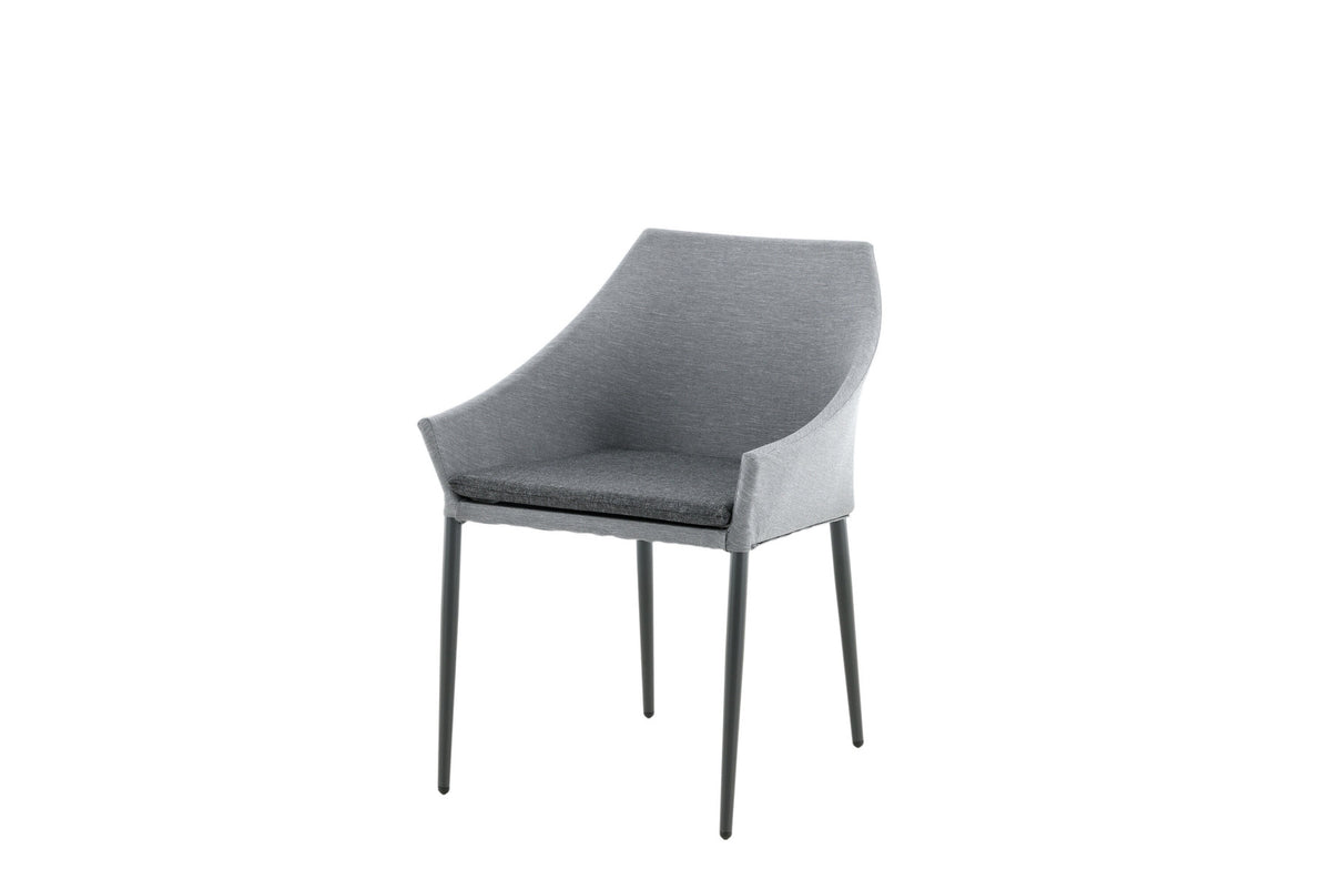 Spoga Stuhl in Schwarz/Grau präsentiert im Onlineshop von KAQTU Design AG. Gartenstuhl ist von Venture Home