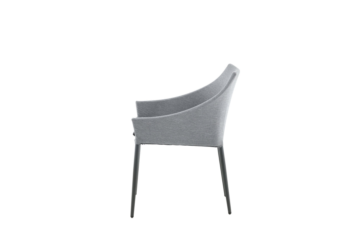Spoga Stuhl in Schwarz/Grau präsentiert im Onlineshop von KAQTU Design AG. Gartenstuhl ist von Venture Home