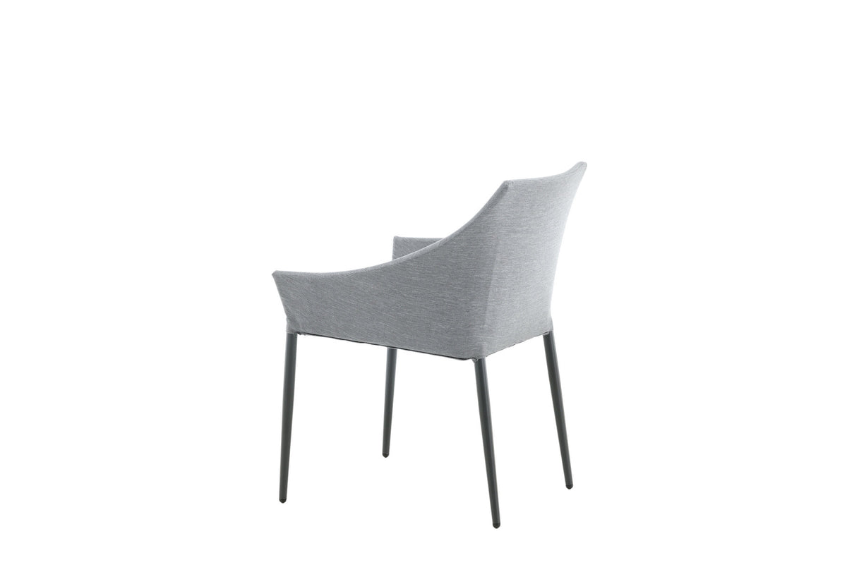 Spoga Stuhl in Schwarz/Grau präsentiert im Onlineshop von KAQTU Design AG. Gartenstuhl ist von Venture Home